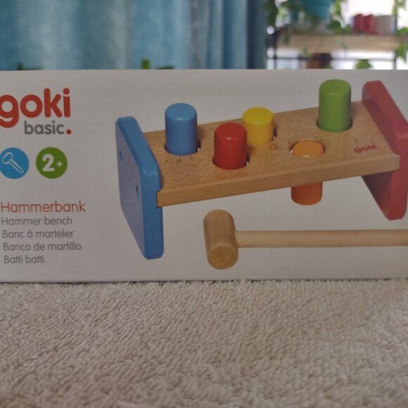 Goki Hammerbank Basic Baby Toy - Picture 2 of 3